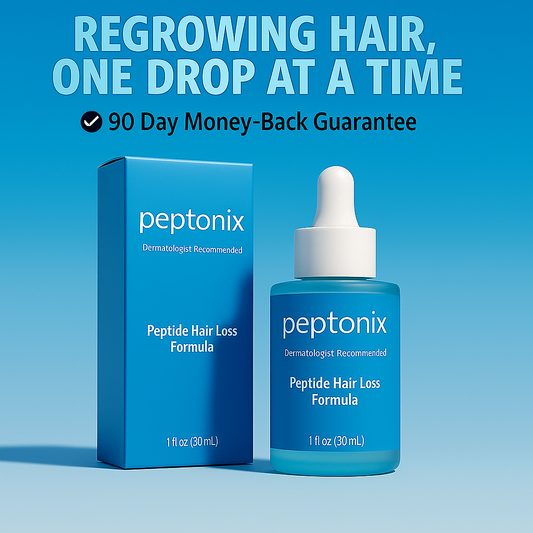 Peptonix Copper Peptide Hair Regrowth Formula.