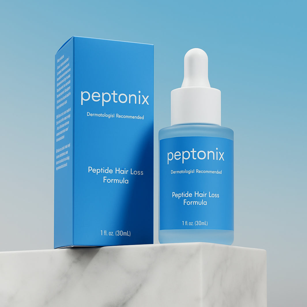 Peptonix Copper Peptide Hair Regrowth Formula.