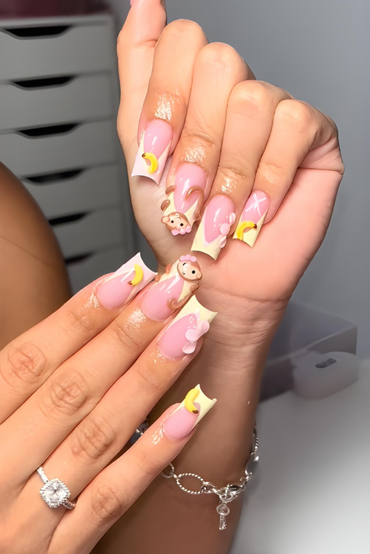 Delicate Monkey Nailset