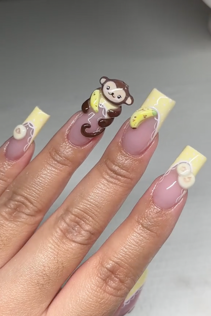 Delicate Monkey Nailset